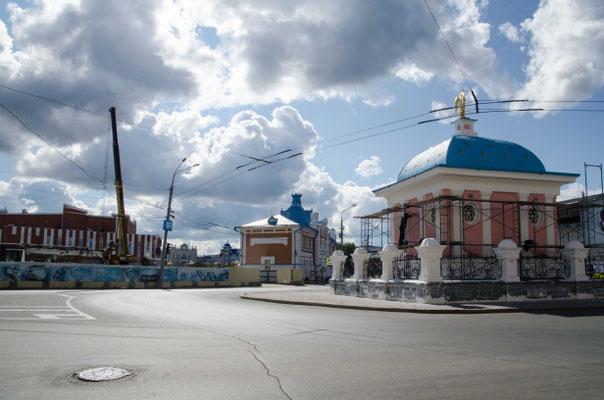 Tomsk, früher Handelshauptstadt Sibiriens