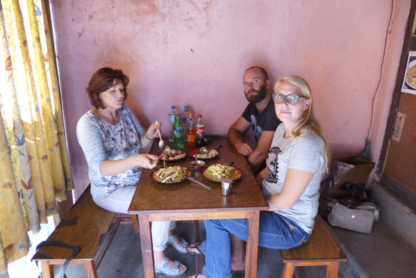 First food in Nepal!