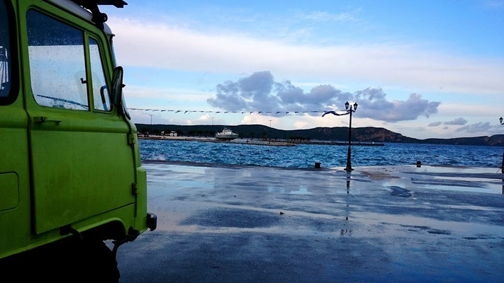 In the port Pylos
