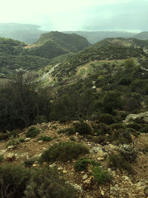 Oberhalb von Kalamata