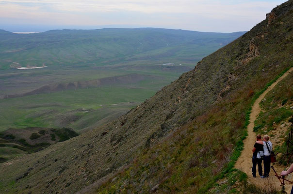 Blick auf Azerbaidschan.