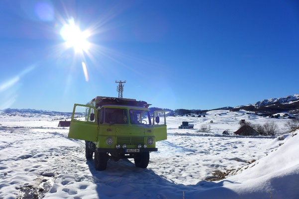 In Zabljak we spent a night.