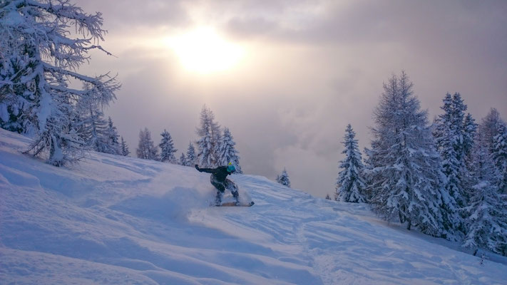 Jörg trifft sich mit Falko und Turbo im Dachstein.