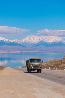 UAZ busses everywhere.