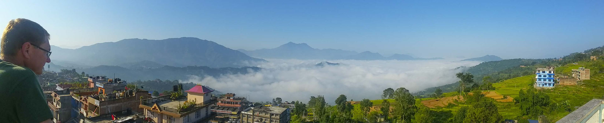 view from Gorkha