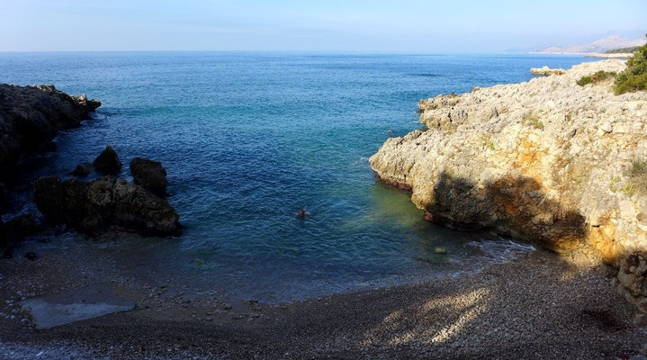 Swimming in the mediterian sea. Wasn't all that warm though ;)