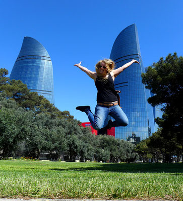 Baku, eine Stadt der Kontraste: