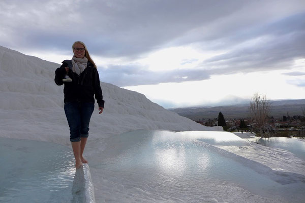 Pamukkale is an amazing place to see.