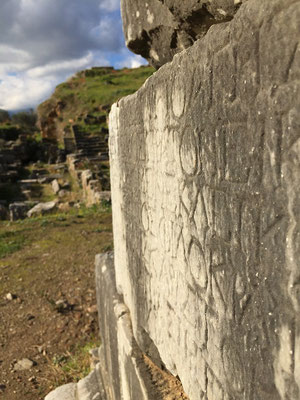 Spartas ancient theater.