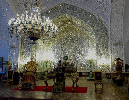 Der Golestanpalast wurde bis zur Revolution für offizielle Anlässe genutzt.