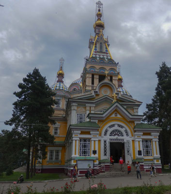 Zenkov Kathedrale in Almaty