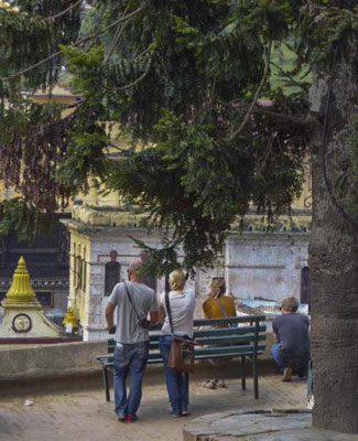 Wir sind beeindruckt von Pashupatinath...