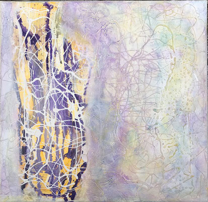 Rainbow Colours von Patricia Antoni Leinwand 30 x 30