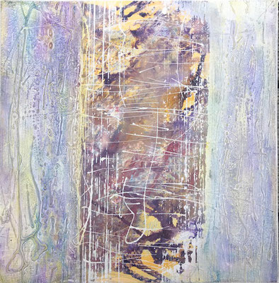 Rainbow Colours von Patricia Antoni Leinwand 30 x 30