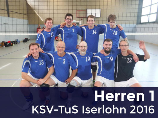 Herren 1 - KSV-TuS Iserlohn 2016/17