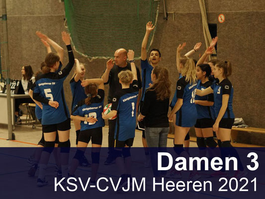 Damen 3 - Spieltag 2 - CVJM Heeren-Werve Mixed-KSV 2021/22