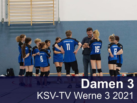 Damen 3 - Spieltag 1 - TV Werne 3-KSV 2021/22