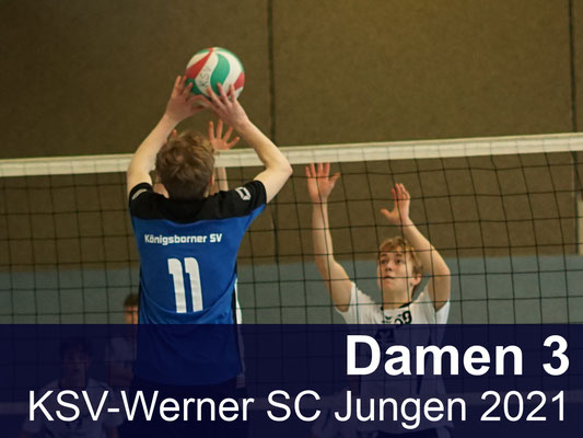 Damen 3 - Spieltag 4 - KSV-Werner SC Jungen 2021/22