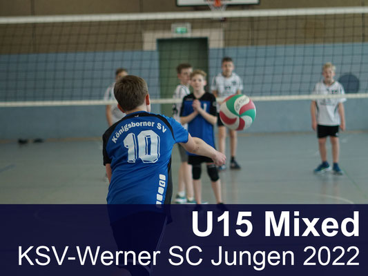 U15 Mixed - Spiel 8 - KSV-Werner SC Jungen 2021/22