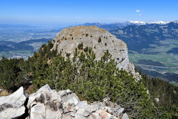 Blick vom Zäwas Heil zur Gurtisspitze