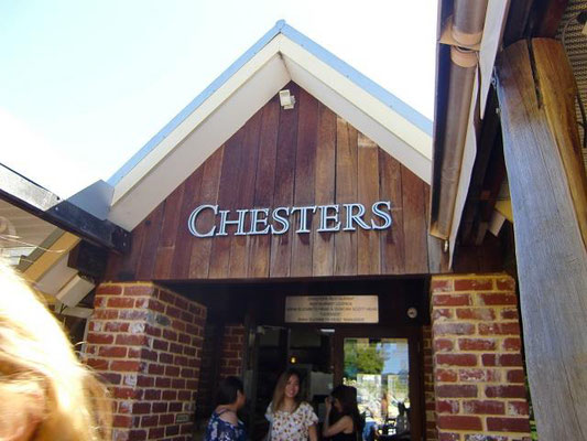 Chesters Winery - ワイナリーの中にあるレストラン