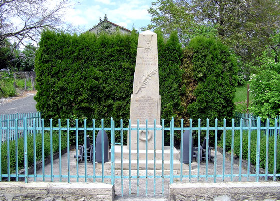 Monument aux Morts d'Évosges