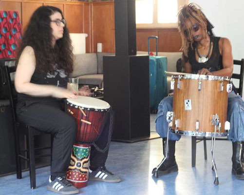 37 FutureNow2024 Jamsession, Sarah Neidorf, Dominique Larose © Betty Schiel