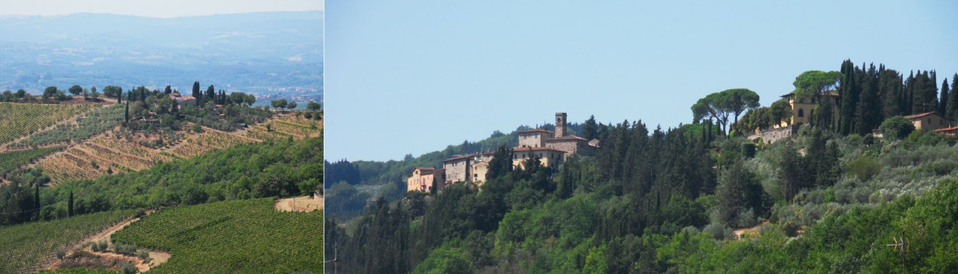 Toskana und historische Dörfer