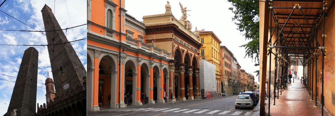 Bologna – Roter Backstein, Arkaden und ewig unfertige Gebäude
