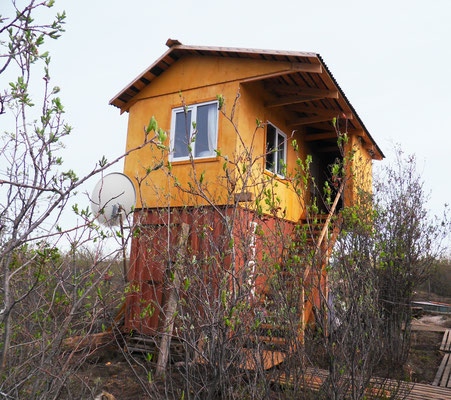 Mikrohaus auf Arbeitscontainer (Taiga/Tundra)