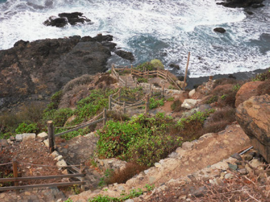 Treppen bei Taganana