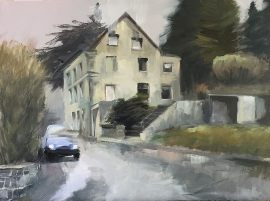 Hembergstraße, 2016, 60 x 80 cm, Öl/Lwd