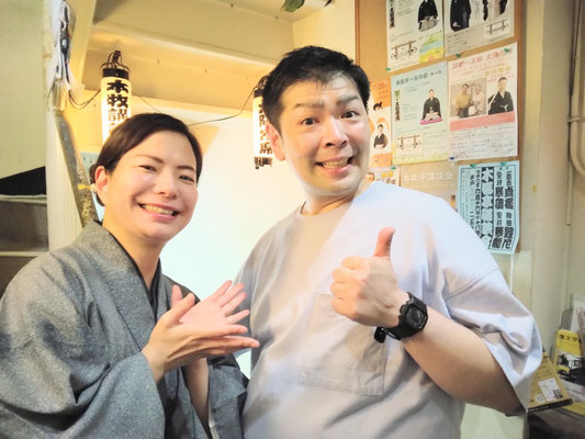新鋭講談会　前回より貞司さんが新規加入！
