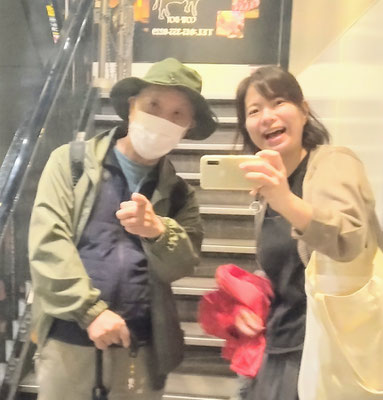 師匠にレッスンをお願いする