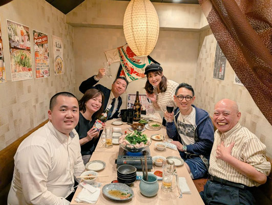 鯉昇師匠を小助六師、円楽師匠、ナナ御姉様、伸球さん、とかこんで。