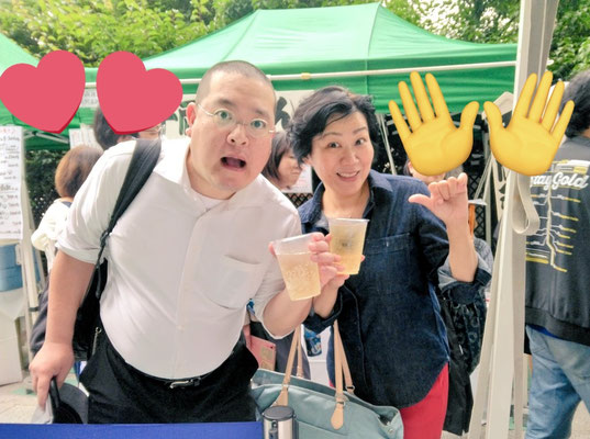 謝楽祭 鷹治さん 遊かりさん