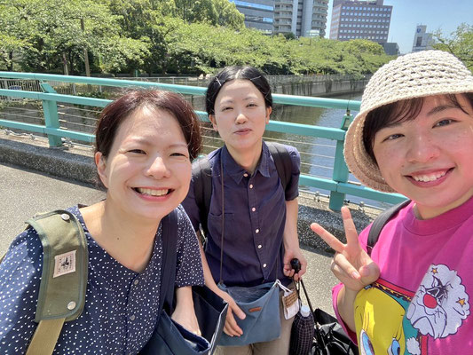 かっぽれ稽古　一記さん　小琴さん