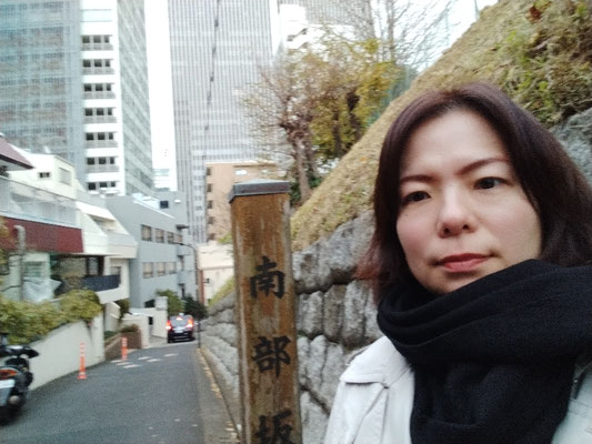 「南部坂」視察