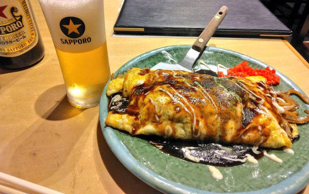 オムそば