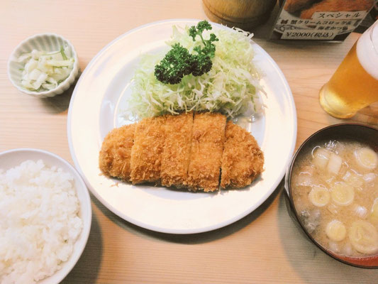 井泉さんおいしい…豚汁もおいしい…