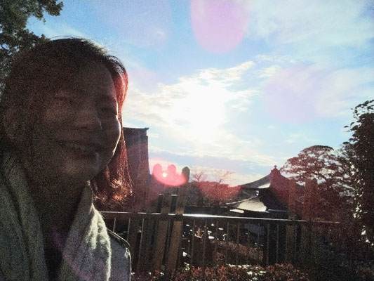 終着の遊行寺で日暮れを迎える