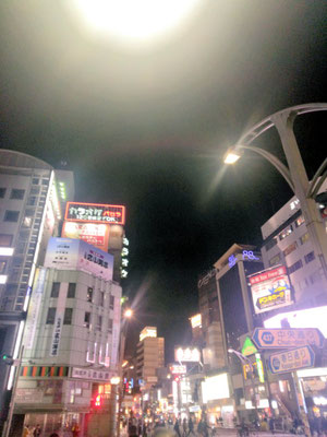 芸協の皆様と、の帰り道
