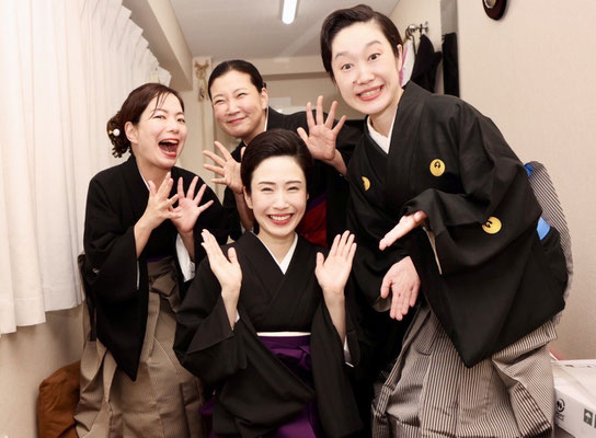 貞鏡先生おめでとう！！ 楽屋もたのしく