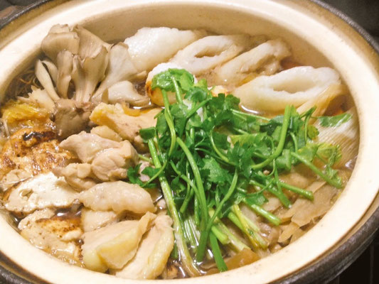 秋田きりたんぽ鍋 美味しい!