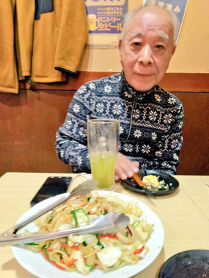 泉岳寺講談会  品川まで歩いて師匠と打上