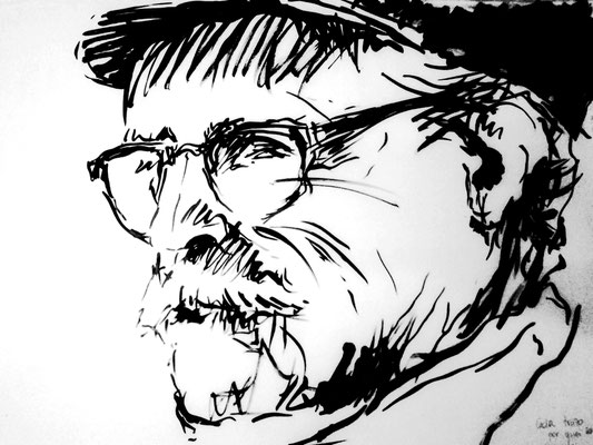 Anónimo III. Tinta china. 30x40cm.