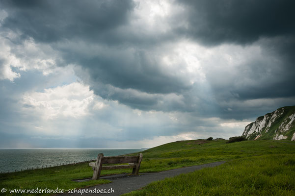 Im Samphire Hoe Parc, einem aus dem Aushub des Ärmelkanaltunnels aufgeschütteten, neuen Landstück