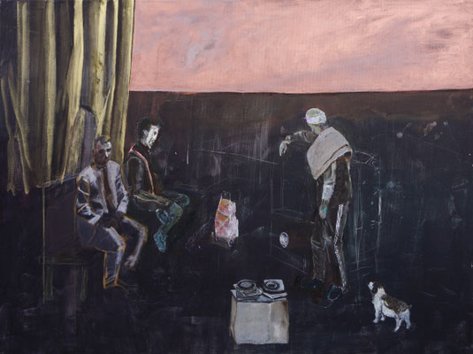 Basement Tapes  Öl,Acryl auf Leinwand  90x120cm