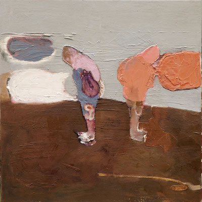Großgörschen  Öl auf Leinwand  60x60cm