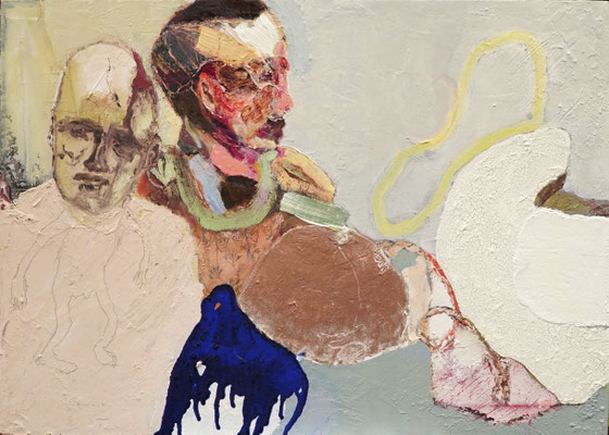Raûl und Felipe  Öl auf Leinwand  50x70cm